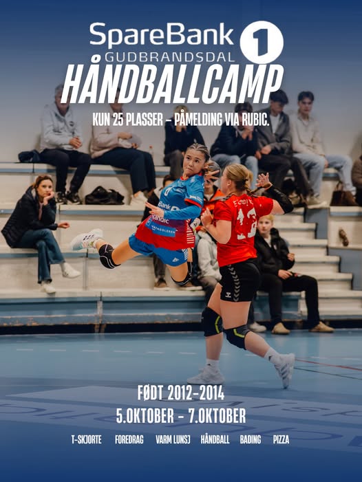 Håndballcamp i høstferien 2026!